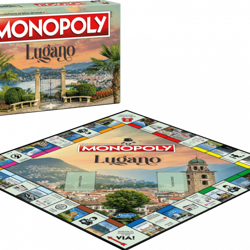 Alternative view of MONOPOLY LUGANO - HASBROGAMING - IT
