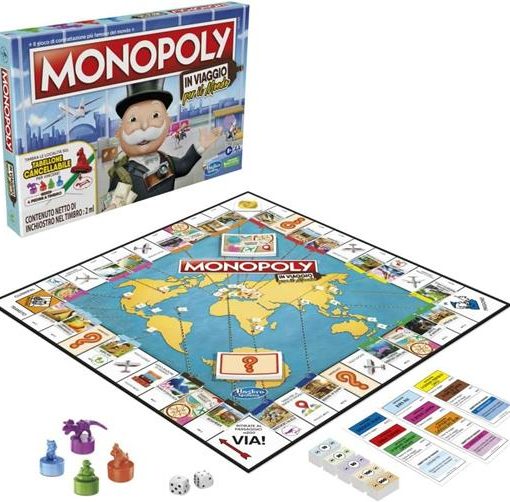 Alternative view of MONOPOLY IN VIAGGIO - HASBRO GAMING - IT