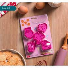 SET DI 5 FORMINE PER BISCOTTI "COOKIE TIME!"- LEGAMI
