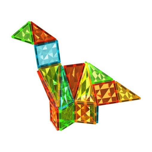4102 MAGNETIC TILES GEMS 44 - GEOMAGWORLD - immagine 3