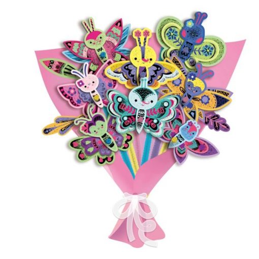 Alternative view of KRATZBILDER BOUQUET - FARFALLE - AVENIR