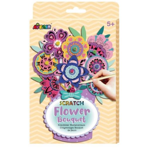 KRATZBILDER BOUQUET - FIORI - AVENIR