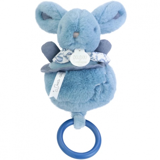 Alternative view of CARILLON MUSICALE BUNNY BLU 20 CM - DOUDOU CHAMPAGNE