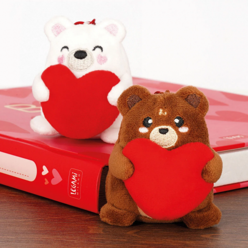 2 PORTACHIAVI PELUCHE SUPER SOFT TINY - LEGAMI - immagine 3