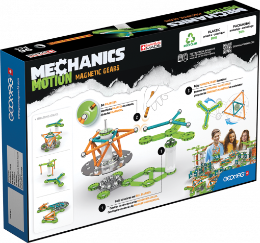 767 MECHANICS MOTION MAGNETIC GEARS 96 - GEOMAGWORLD - immagine 3