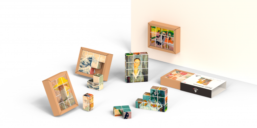003 CUBE ART MASTERPIECES SELECTION 12 - GEOMAGWORLD