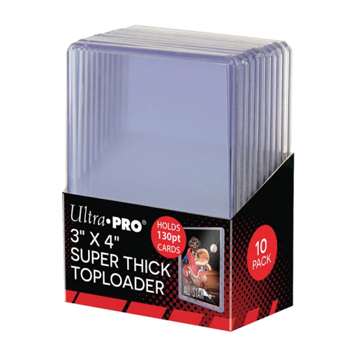 TOPLOADER SUPER THICK 130 PT (10) - ULTRA PRO