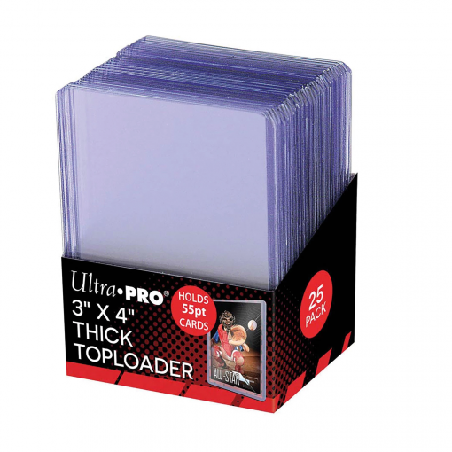 TOPLOADER ACTION THICK 55 PT (25) - ULTRA PRO