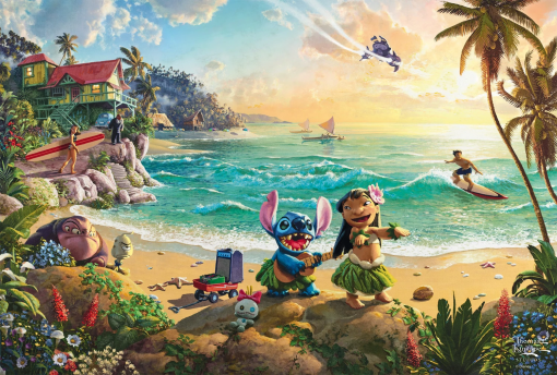 PUZZLE DISNEY LILO & STITCH 200 PZ - SCHMIDT
