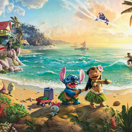 PUZZLE DISNEY LILO & STITCH 200 PZ - SCHMIDT