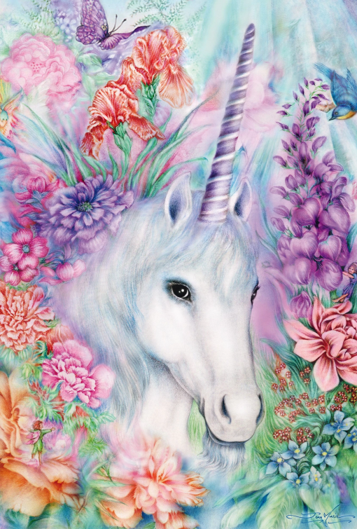 PUZZLE BELLEZZA DELL'UNICORNO 100 PZ - SCHMIDT - immagine 2
