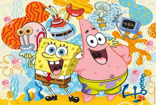 PUZZLE SPONGEBOB E I SUOI AMICI 150 PZ - SCHMIDT - immagine 2