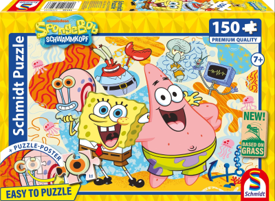 PUZZLE SPONGEBOB E I SUOI AMICI 150 PZ - SCHMIDT