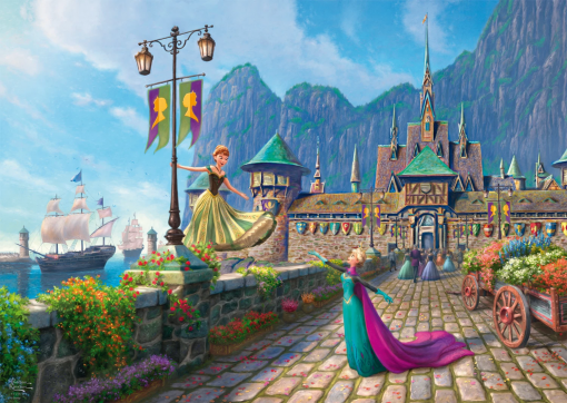 PUZZLE FROZEN AD ARENDELLE 1000 PZ - SCHMIDT