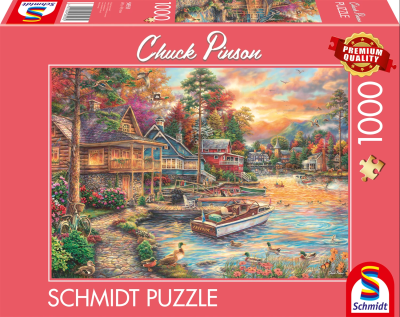 PUZZLE RIVA DI SERA 1000 PZ - SCHMIDT