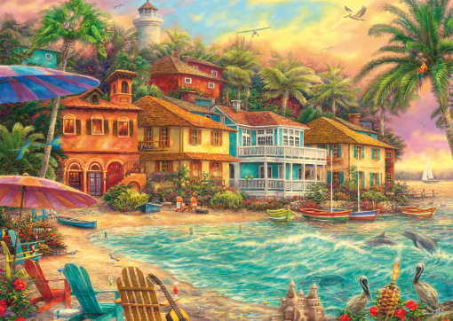 PUZZLE ISOLA DEL TEMPO 1000 PZ - SCHMIDT - immagine 2