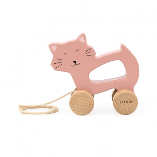 GATTO IN LEGNO DA TIRARE - TRIXIE