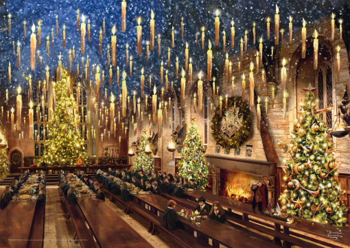 PUZZLE HARRY POTTER SALA GRANDE 1000 PZ - SCHMIDT - immagine 2