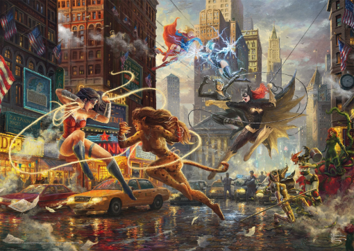 PUZZLE LE DONNE DELLA DC 1000 PZ - SCHMIDT - immagine 2