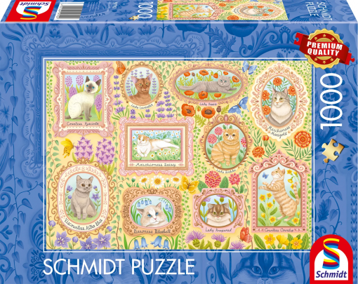 PUZZLE GATTI ARISTOCRATICI 1000 PZ - SCHMIDT