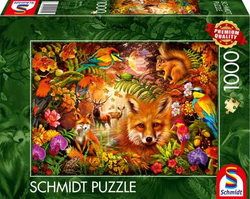 PUZZLE FIORI E FAUNA 1000 PZ - SCHMIDT