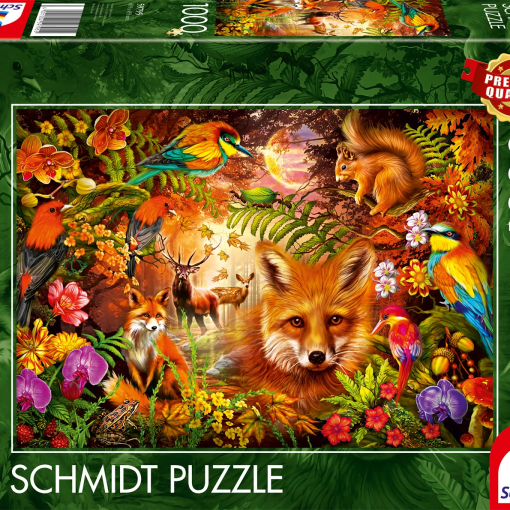 PUZZLE FIORI E FAUNA 1000 PZ - SCHMIDT