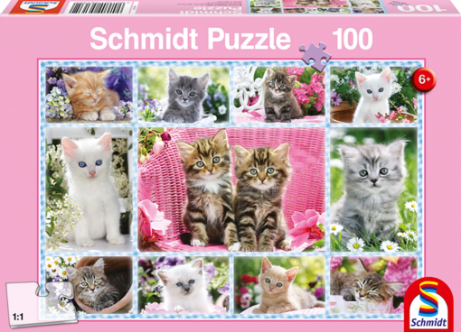 PUZZLE GATTINI 100 PZ - SCHMIDT