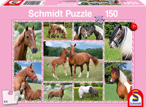 PUZZLE CAVALLI 150 PZ - SCHMIDT