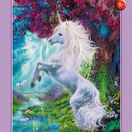 PUZZLE UNICORNO NEL GIARDINO INCANTATO 60 PZ - SCHMIDT
