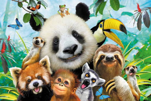 PUZZLE SEMPLICEMENTE BESTIALE 200 PZ - SCHMIDT - immagine 2