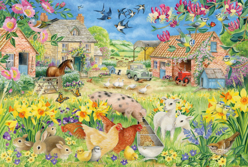 PUZZLE LA MIA PICCOLA FATTORIA 60 PZ - SCHMIDT - immagine 2