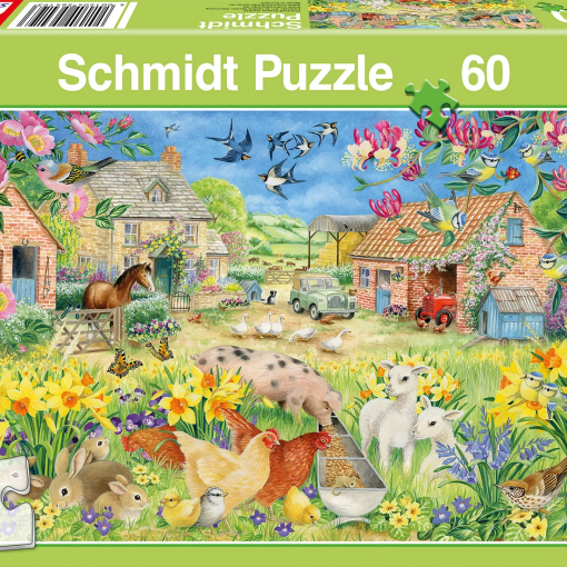 PUZZLE LA MIA PICCOLA FATTORIA 60 PZ - SCHMIDT