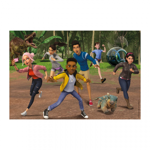 PUZZLE JURASSIC WORLD 3X48 - SCHMIDT - immagine 3