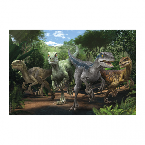 PUZZLE JURASSIC WORLD VELOCIRAPTOR 100 PZ - SCHMIDT - immagine 2
