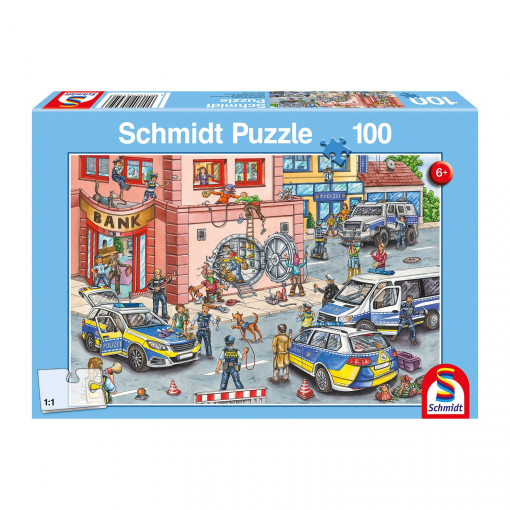 PUZZLE OPERAZION DI POLIZIA 100 PZ - SCHMIDT