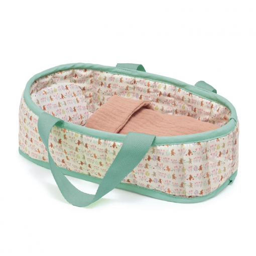 BAMBOLA 20 CM CON CULLA MINI SASHA - POMEA BY DJECO