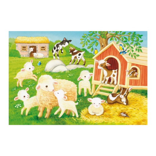 PUZZLE SIMPATICI ANIMALI DOMESTICI 3X24 - SCHMIDT - immagine 4