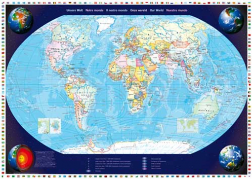 PUZZLE IL NOSTRO MONDO 2000 PZ - SCHMIDT