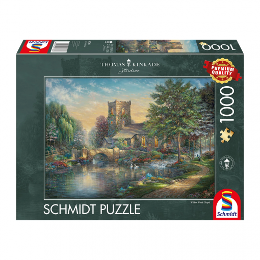 PUZZLE CAPPELLA WILLOW WOOD 1000 PZ - SCHMIDT