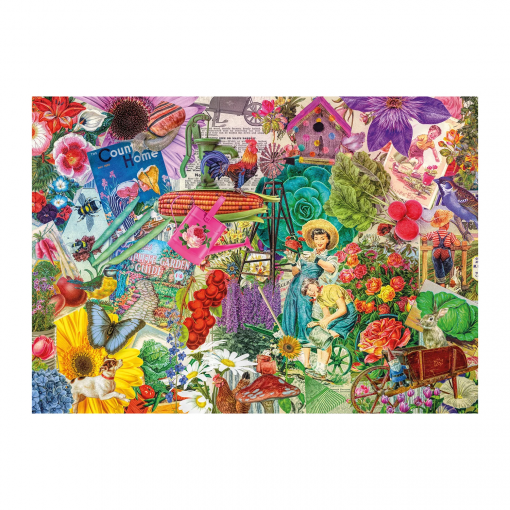 PUZZLE GIARDINAGGIO 1000 PZ - SCHMIDT - immagine 2
