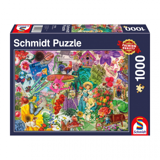 PUZZLE GIARDINAGGIO 1000 PZ - SCHMIDT