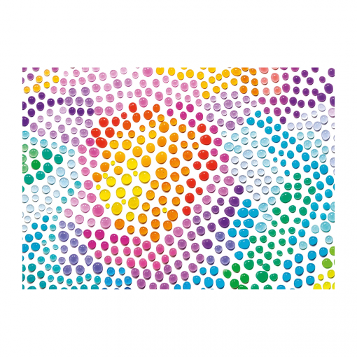 Alternative view of PUZZLE BOLLE DI SAPONE COLORATE 1000 PZ - SCHMIDT