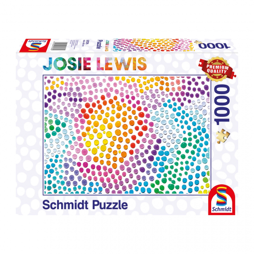 PUZZLE BOLLE DI SAPONE COLORATE 1000 PZ - SCHMIDT