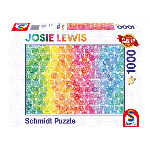 PUZZLE TRIANGOLI COLORATI 1000 PZ - SCHMIDT
