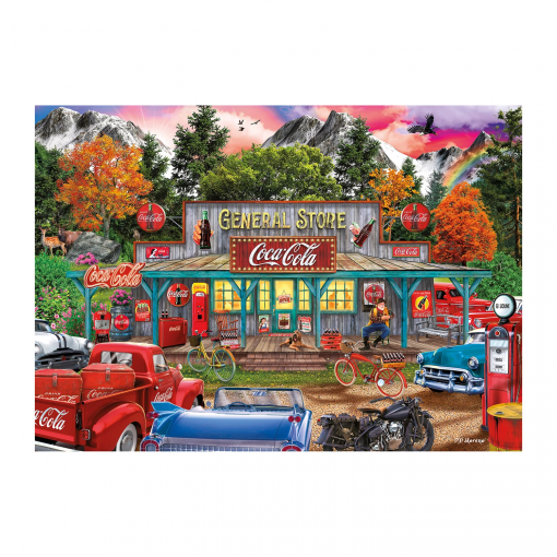 PUZZLE COCA COLA STORE 1000 PZ - SCHMIDT - immagine 2