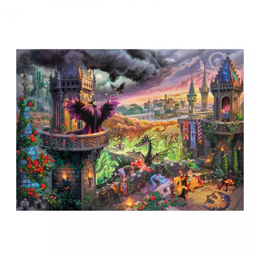 Alternative view of PUZZLE DISNEY MALEFICIENT 1000 PZ - SCHMIDT