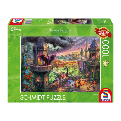 PUZZLE DISNEY MALEFICIENT 1000 PZ - SCHMIDT