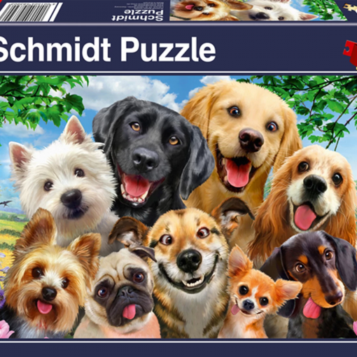 PUZZLE CANI SELFIE 500 PZ - SCHMIDT
