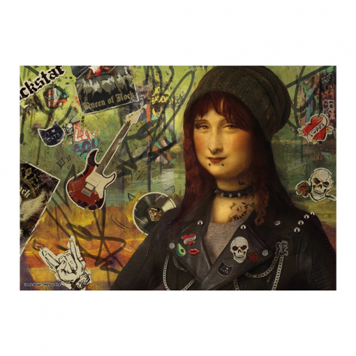 Alternative view of PUZZLE MONNA LISA MODERNA 1000 PZ - SCHMIDT