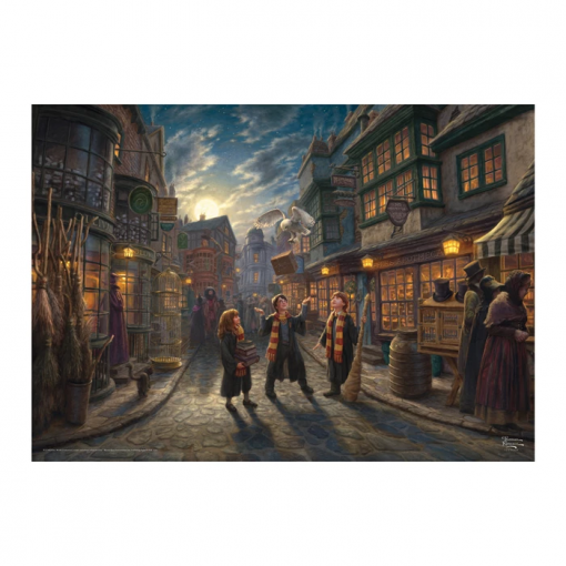 Alternative view of PUZZLE HARRY POTTER A DIAGON ALLEY 1000 PZ - SCHMIDT